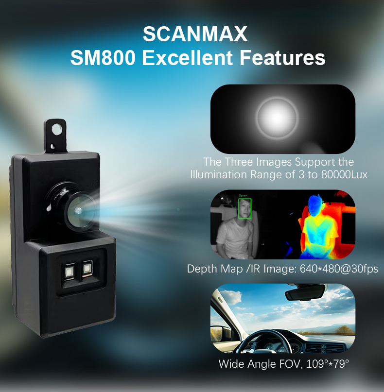 TOF 3D Real Depth Camera SM800