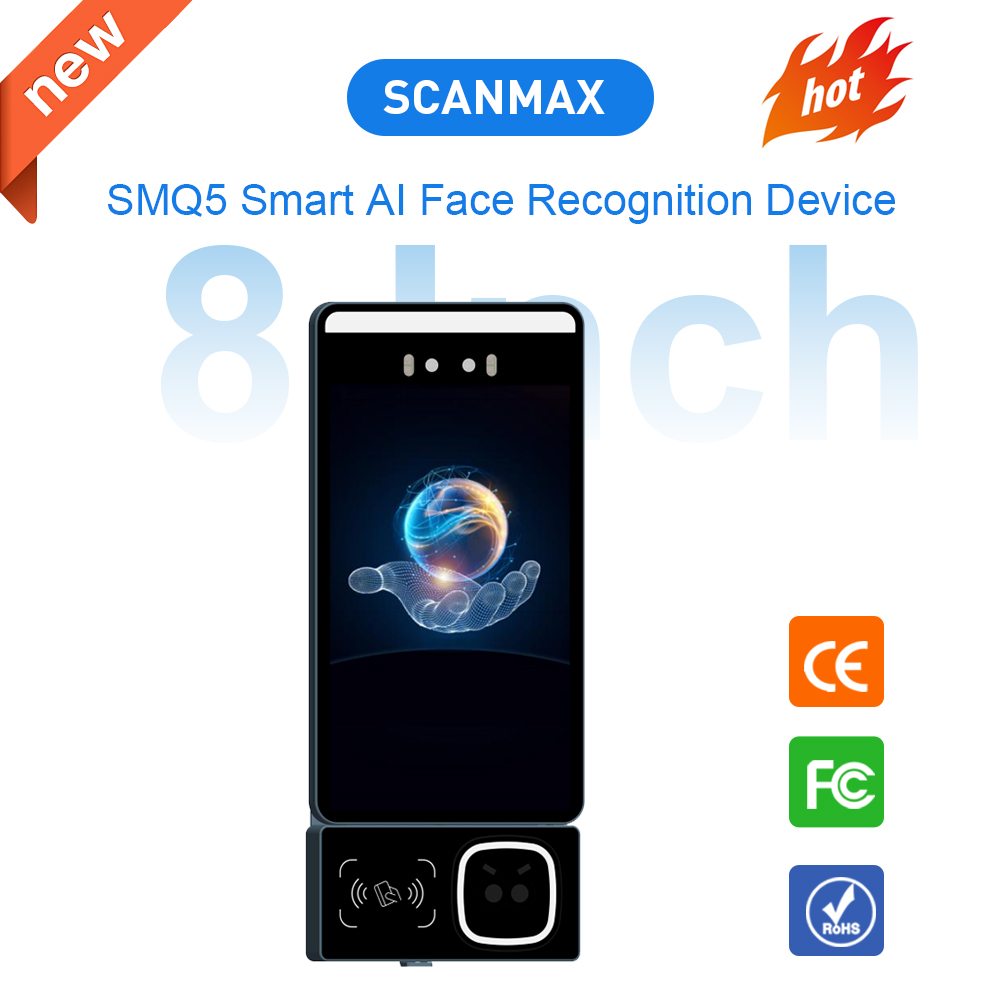 SMQ5 Smart Al Face Recognition Device Al Palm vein Face Recognition Machine