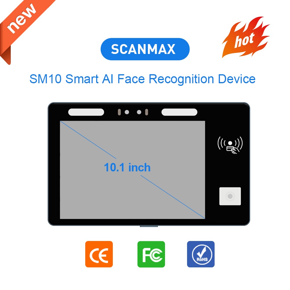 SM10 SmartAl Face RecognitionDevice SCANMAX AI Face Recognition Terminal