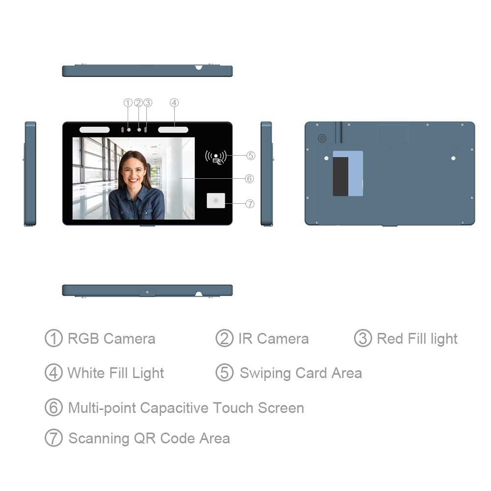 SM10 SmartAl Face RecognitionDevice SCANMAX AI Face Recognition Terminal